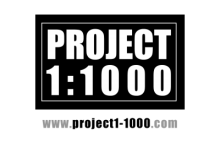 Project 1:1000 logo + website