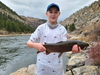 Ryker Holding a fish